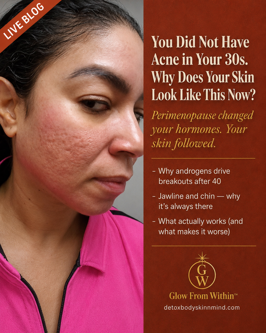 Hormonal Breakouts After 40 — What They Are, Why They Happen, and What Actually Works