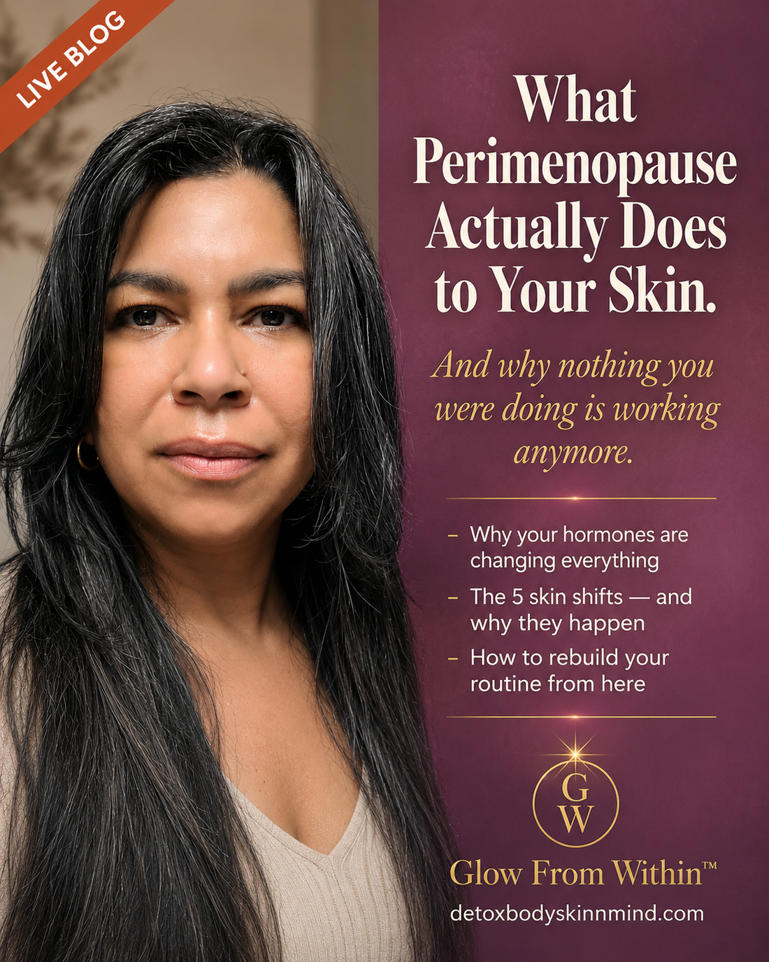 What Perimenopause Actually Does to Your Skin — And Why Nothing You Were Doing Is Working Anymore