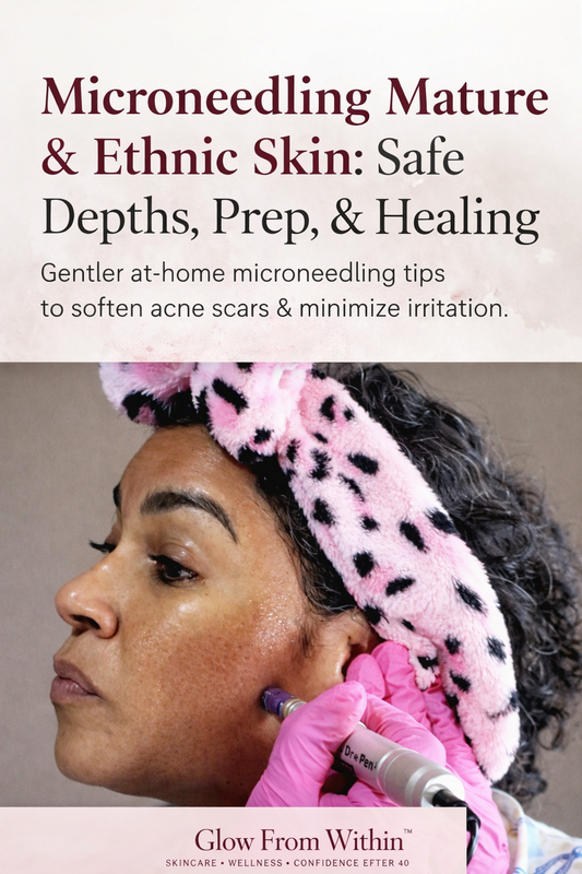 Microneedling for Mature Skin: What Women Over 40 — Especially Ethnic Skin — Need to Know