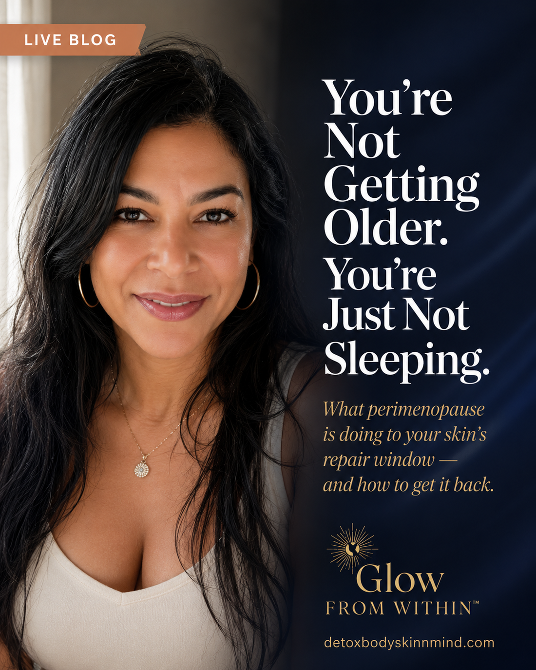 You're not getting older. You're just not sleeping.