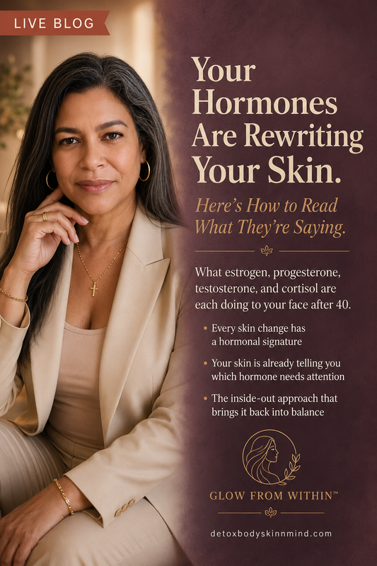 Your hormones are rewriting your skin. Here's how to read what they're saying.