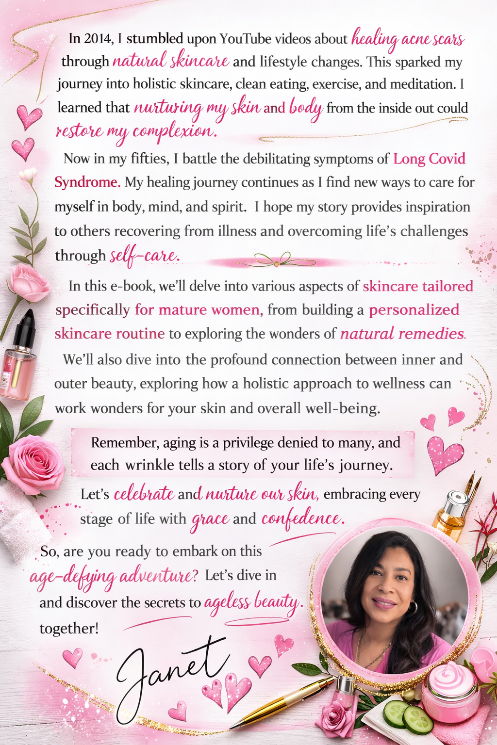 Ageless Beauty – Skincare & Healthy Living Tips for Mature Women | eBook