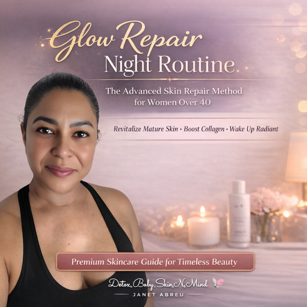 Glow Repair Night Routine – Advanced Skincare Guide for Mature Skin