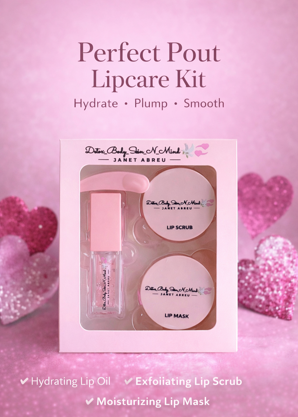 Lip Care Kit — Smooth. Repair. Protect.